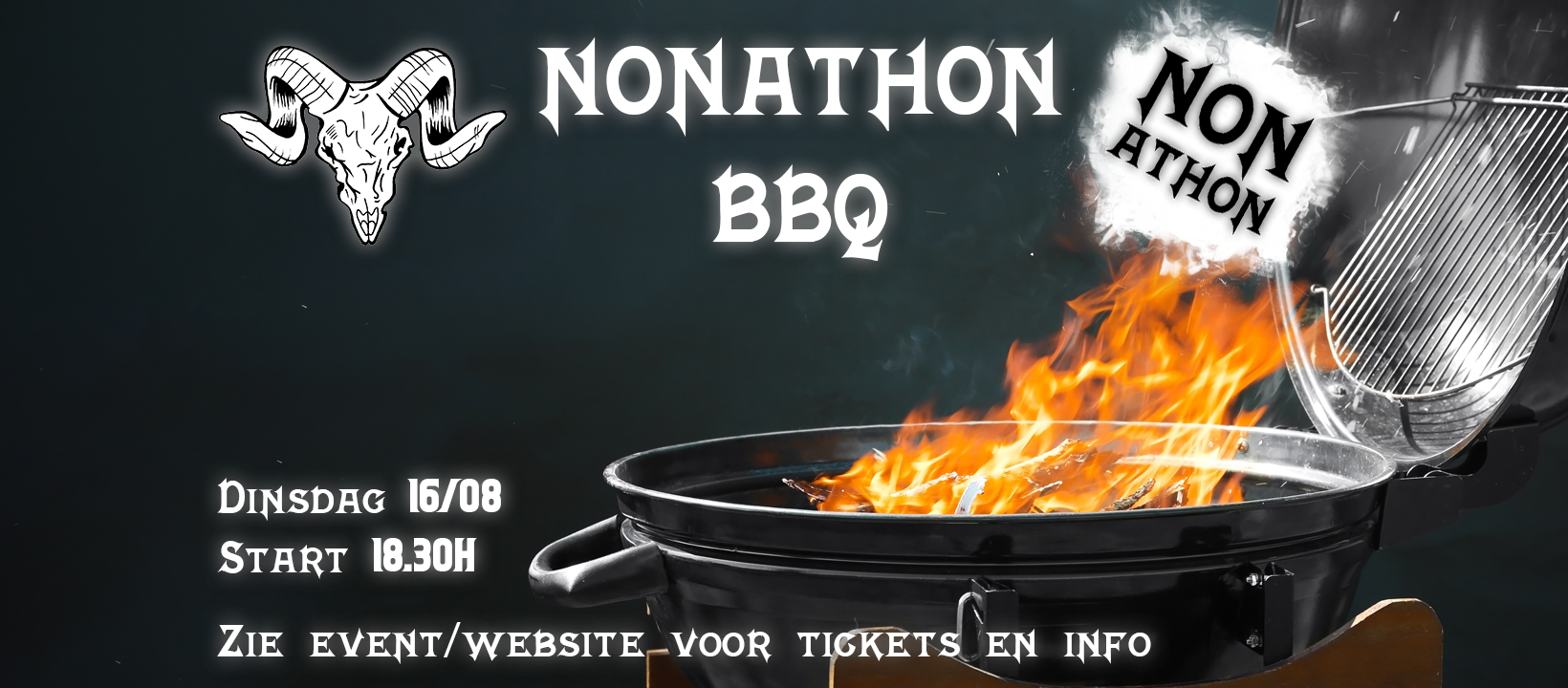 Nonathon BBQ banner